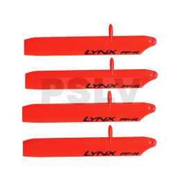 LXT1251-SP   Lynx Main Blade 125 mm Bullet Pro Orange 2 sets Trex150  